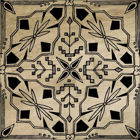 Intricate Detail IV White Modern Wood Framed Art Print by Vision Studio