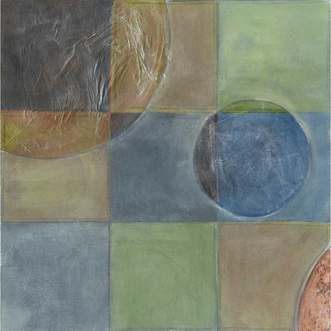 Circumspect I Black Modern Wood Framed Art Print with Double Matting by Vess, June Erica