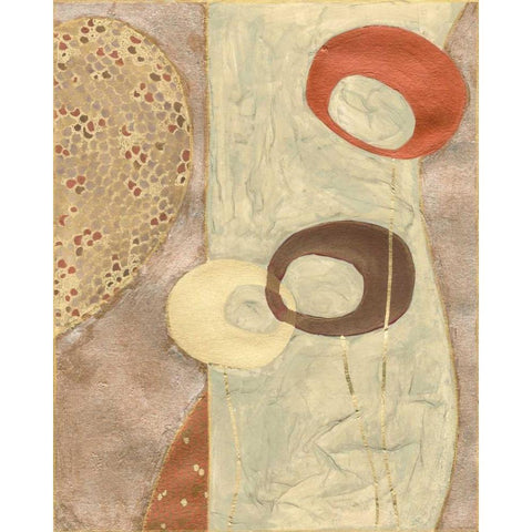 Alloy II Black Modern Wood Framed Art Print by Vess, June Erica