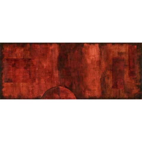 Scarlet Serendipity II Gold Ornate Wood Framed Art Print with Double Matting by Slocum, Nancy