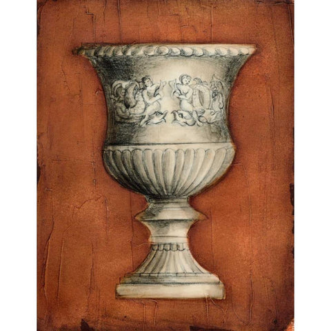 Stone Vessel III Gold Ornate Wood Framed Art Print with Double Matting by Harper, Ethan