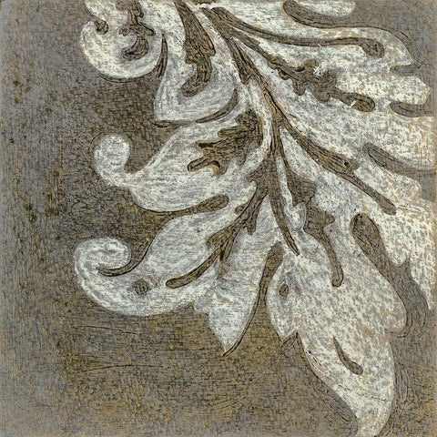 Rococo IV Black Ornate Wood Framed Art Print with Double Matting by Wyatt Jr., Norman