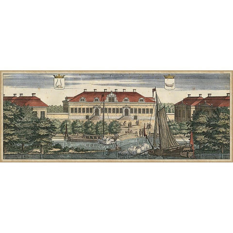 Dahlberg Swedish Estate IV Gold Ornate Wood Framed Art Print with Double Matting by Dahlberg, Eric