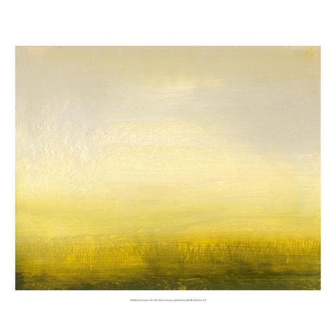 Low Country II Black Modern Wood Framed Art Print with Double Matting by Gordon, Sharon