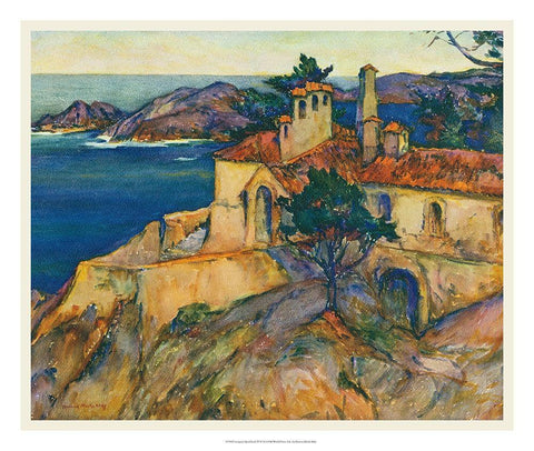 European Sketchbook IV Black Ornate Wood Framed Art Print with Double Matting by Abdy, Rowena Meeks