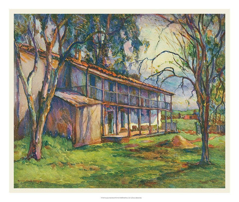 European Sketchbook VI White Modern Wood Framed Art Print with Double Matting by Abdy, Rowena Meeks