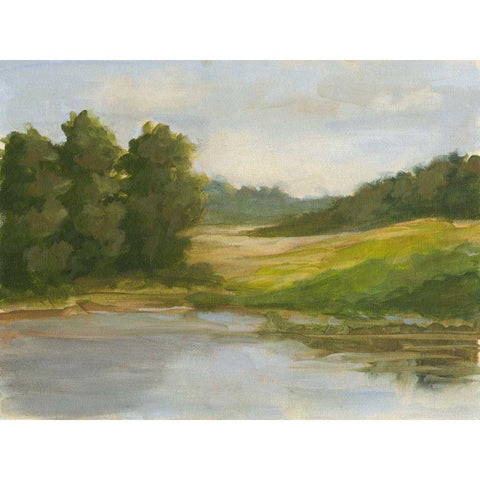 Spring Light IV Gold Ornate Wood Framed Art Print with Double Matting by Harper, Ethan