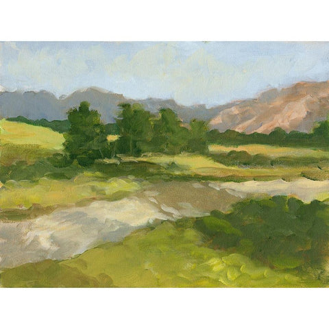 Spring Light V Black Modern Wood Framed Art Print by Harper, Ethan