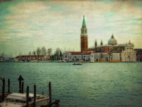 Motoring on the Grand White Modern Wood Framed Art Print with Double Matting by Head, Danny