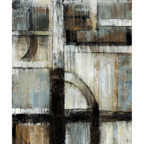 Existence II Black Modern Wood Framed Art Print by OToole, Tim