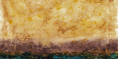 Longview II Black Ornate Wood Framed Art Print with Double Matting by Stramel, Renee W.