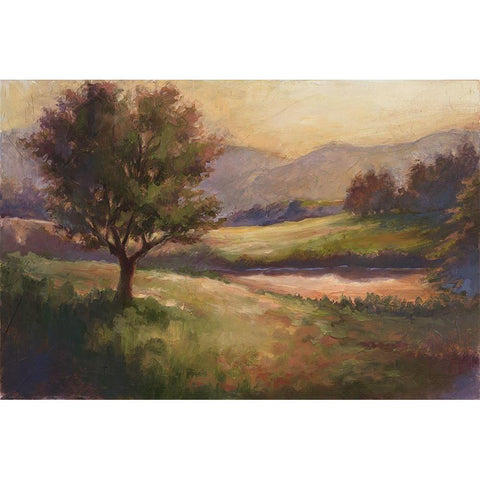 Foothills of Appalachia I White Modern Wood Framed Art Print by Harper, Ethan