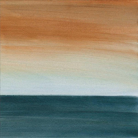 Coastal Vista VI White Modern Wood Framed Art Print by Harper, Ethan