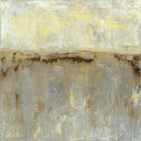 First Light II Black Modern Wood Framed Art Print by Holland, Julie