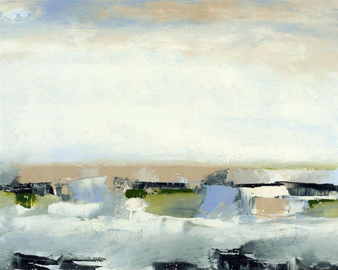 Northwest Passage IX Black Ornate Wood Framed Art Print with Double Matting by Gordon, Sharon