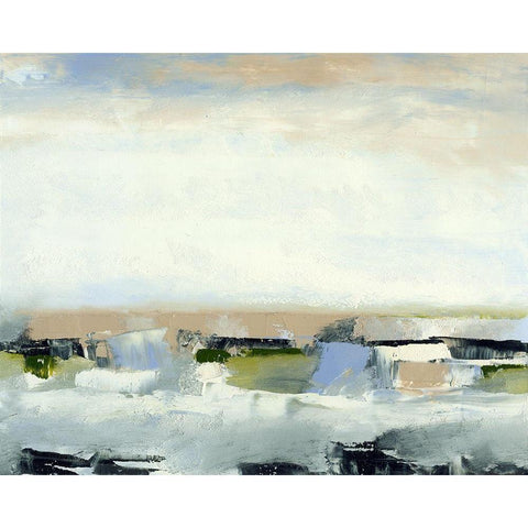 Northwest Passage IX Black Modern Wood Framed Art Print by Gordon, Sharon