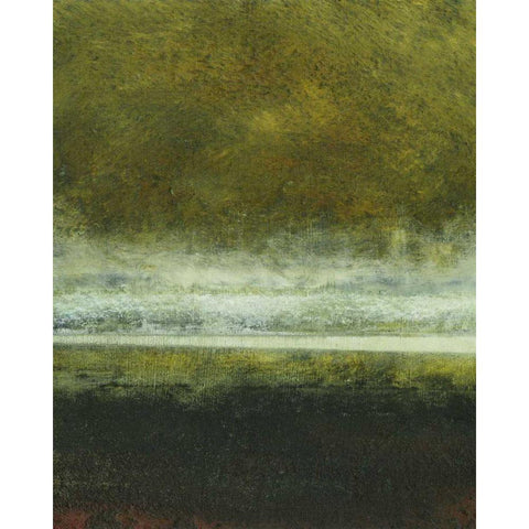 Paths III Black Modern Wood Framed Art Print with Double Matting by Gordon, Sharon