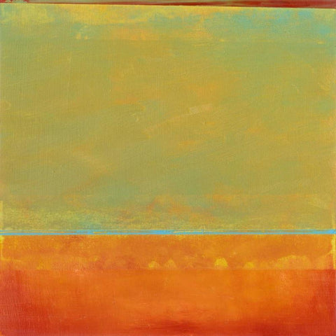 Paths VII White Modern Wood Framed Art Print by Gordon, Sharon