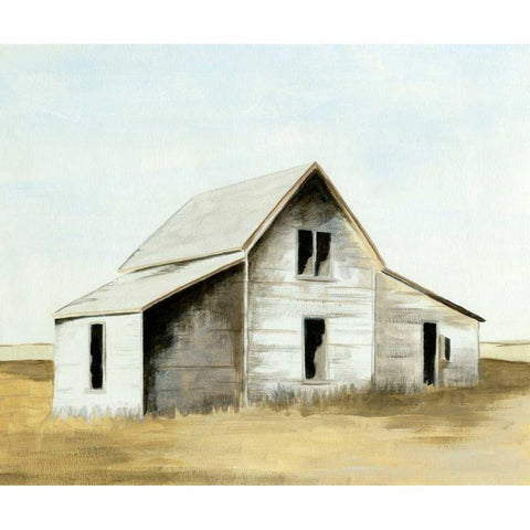 Amarillo II White Modern Wood Framed Art Print by Meagher, Megan