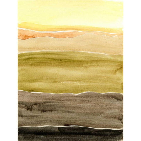 Sun Dance II Black Modern Wood Framed Art Print with Double Matting by Ludwig, Alicia