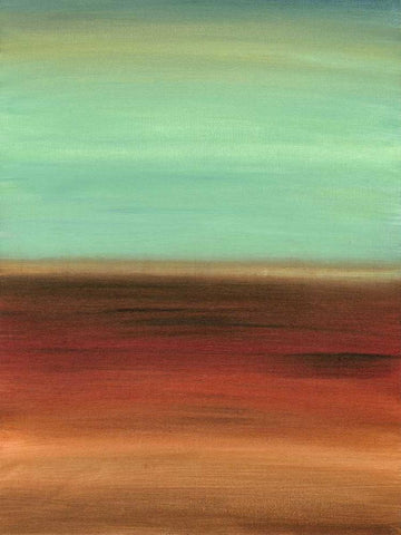 Geologic Sequence I Black Ornate Wood Framed Art Print with Double Matting by Harper, Ethan