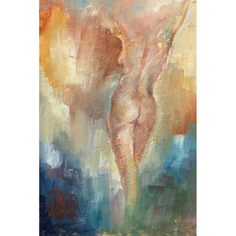 Amanda II Black Modern Wood Framed Art Print by Harper, Ethan