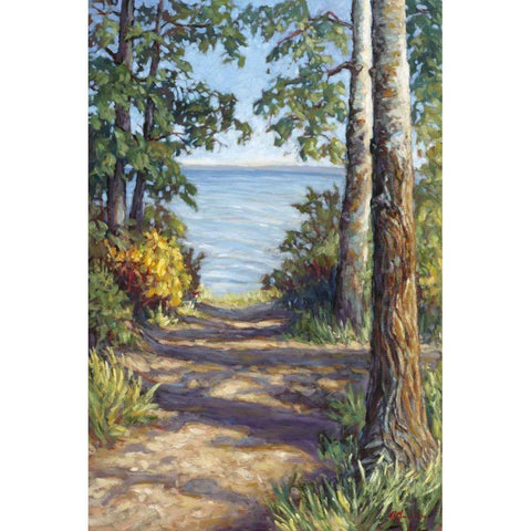 Quiet Temple Black Modern Wood Framed Art Print by Pfannmuller, A. A.