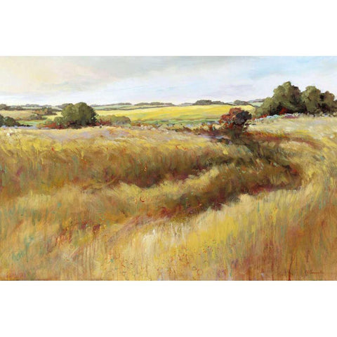 Moving Free White Modern Wood Framed Art Print by Pfannmuller, A. A.