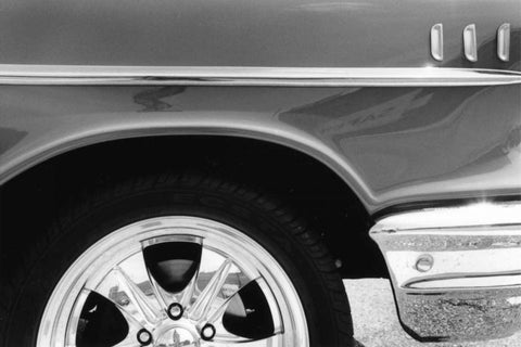 Classic Detail IV White Modern Wood Framed Art Print with Double Matting by DeNardo, Laura