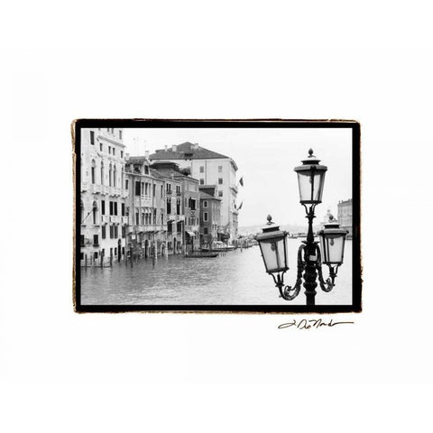 Waterways of Venice XI White Modern Wood Framed Art Print by DeNardo, Laura