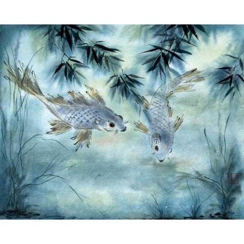 Carpe Diem Gold Ornate Wood Framed Art Print with Double Matting by Parker, Nan Rae