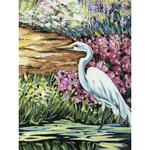 Magical Moment III White Modern Wood Framed Art Print by Vitaletti, Carolee