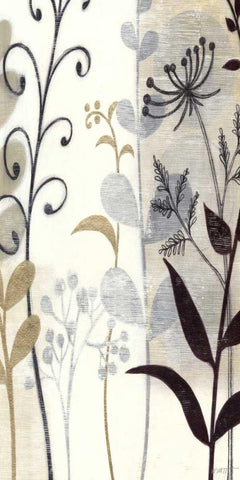 Zephyr I White Modern Wood Framed Art Print with Double Matting by Wyatt Jr., Norman