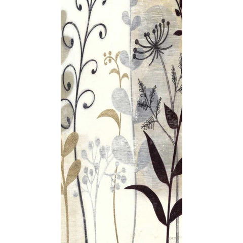 Zephyr I Gold Ornate Wood Framed Art Print with Double Matting by Wyatt Jr., Norman