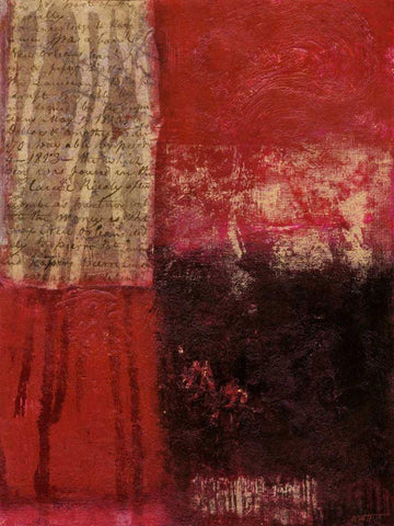 Core I White Modern Wood Framed Art Print with Double Matting by Wyatt Jr., Norman