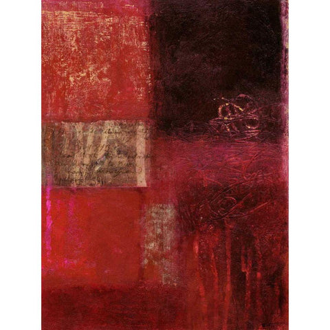 Core II White Modern Wood Framed Art Print by Wyatt Jr., Norman