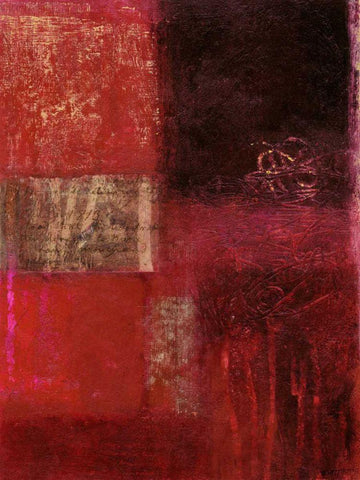 Core II Black Ornate Wood Framed Art Print with Double Matting by Wyatt Jr., Norman