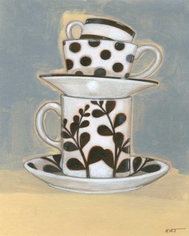 The Last Drop II Black Ornate Wood Framed Art Print with Double Matting by Wyatt Jr., Norman