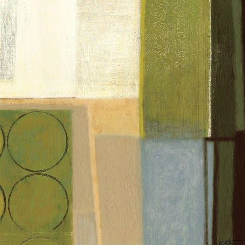 Earth Day I Black Modern Wood Framed Art Print by Wyatt Jr., Norman