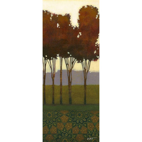 Dreamers Grove II Black Modern Wood Framed Art Print by Wyatt Jr., Norman