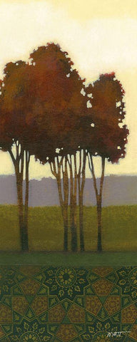 Dreamers Grove III Black Ornate Wood Framed Art Print with Double Matting by Wyatt Jr., Norman