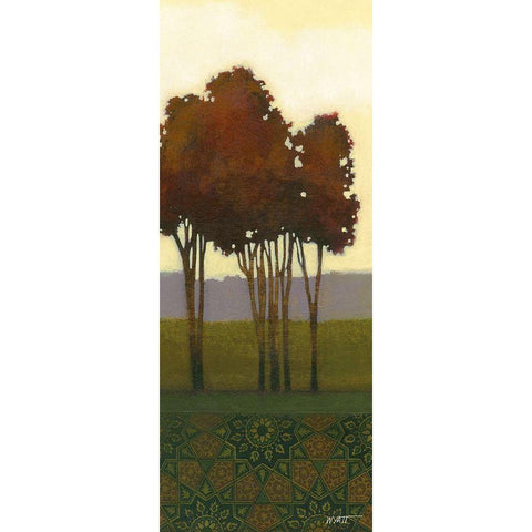 Dreamers Grove III Black Modern Wood Framed Art Print by Wyatt Jr., Norman
