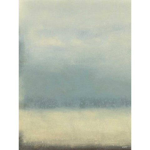 Coastal Rain II Black Modern Wood Framed Art Print by Wyatt Jr., Norman