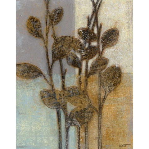 Essential II Gold Ornate Wood Framed Art Print with Double Matting by Wyatt Jr., Norman