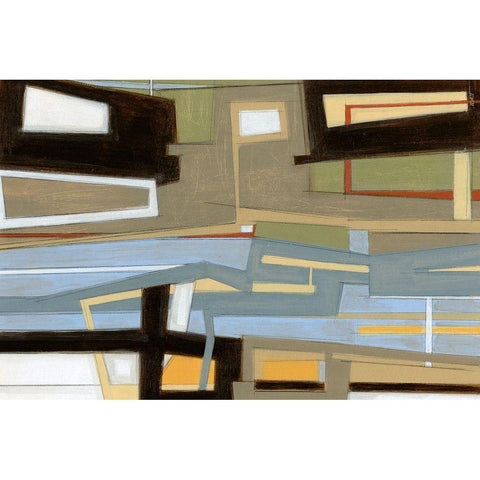 High Expectations II Black Modern Wood Framed Art Print with Double Matting by Wyatt Jr., Norman