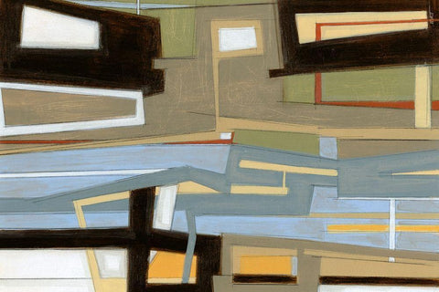 High Expectations II White Modern Wood Framed Art Print with Double Matting by Wyatt Jr., Norman