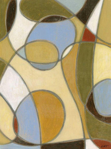 Change of Plans II Black Ornate Wood Framed Art Print with Double Matting by Wyatt Jr., Norman