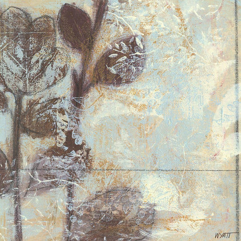 Replenish I  Black Modern Wood Framed Art Print by Wyatt Jr., Norman