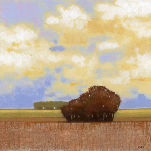 Perfect Day II Black Ornate Wood Framed Art Print with Double Matting by Wyatt Jr., Norman