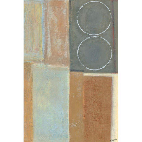 Nickel and Earth II Gold Ornate Wood Framed Art Print with Double Matting by Wyatt Jr., Norman
